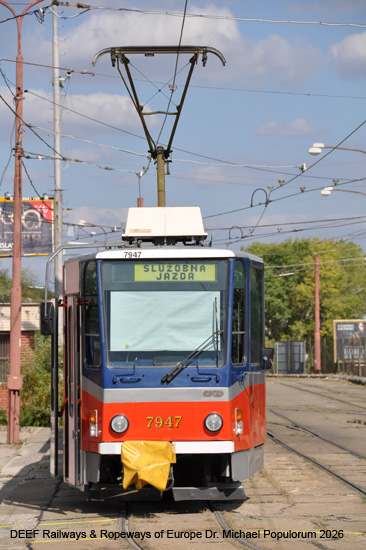 Straßenbahn Bratislava Tram Preßburg Slowakei ÖPNV