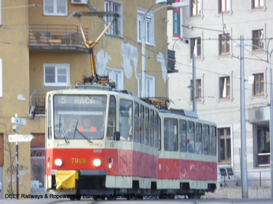 Straßenbahn Bratislava Tram Preßburg Slowakei ÖPNV
