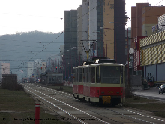 Straßenbahn Bratislava Tram Preßburg Slowakei ÖPNV