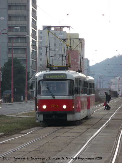 Straßenbahn Bratislava Tram Preßburg Slowakei ÖPNV
