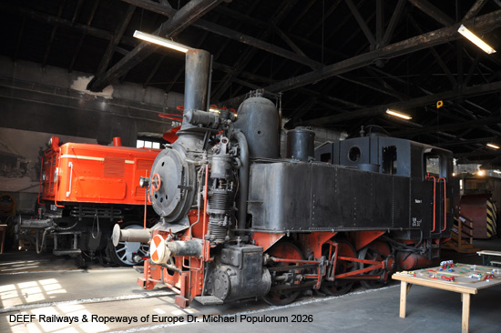 EBFL Heizhaus Lienz Eisenbahnmuseum Verkehrsmuseum Osttirol Österreich