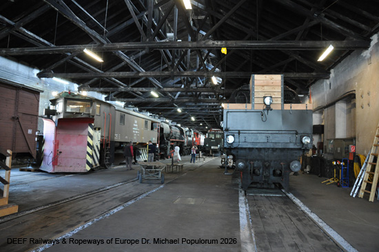 EBFL Heizhaus Lienz Eisenbahnmuseum Verkehrsmuseum Osttirol Österreich