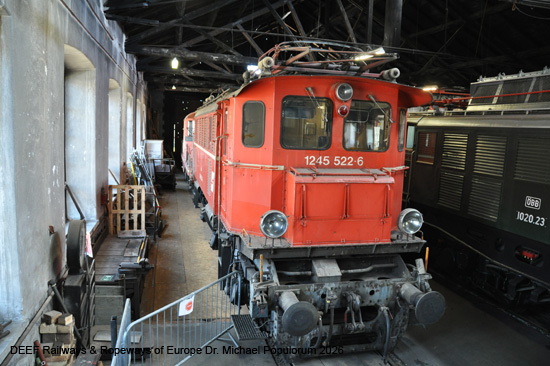 EBFL Heizhaus Lienz Eisenbahnmuseum Verkehrsmuseum Osttirol Österreich