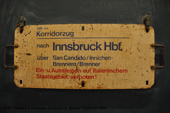 EBFL Heizhaus Lienz Eisenbahnmuseum Verkehrsmuseum Osttirol Österreich