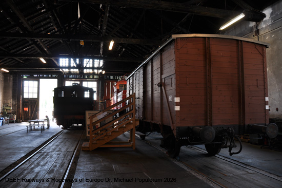 EBFL Heizhaus Lienz Eisenbahnmuseum Verkehrsmuseum Osttirol Österreich