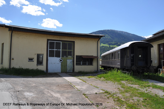 EBFL Heizhaus Lienz Eisenbahnmuseum Verkehrsmuseum Osttirol Österreich