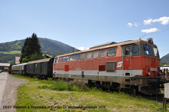 EBFL Heizhaus Lienz Eisenbahnmuseum Verkehrsmuseum Osttirol Österreich