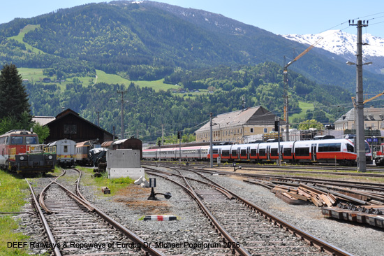 EBFL Heizhaus Lienz Eisenbahnmuseum Verkehrsmuseum Osttirol Österreich