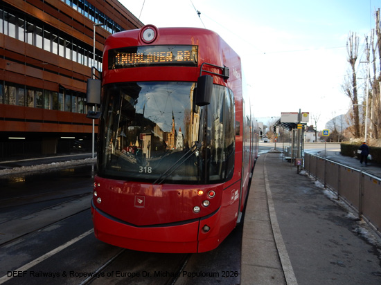 Straßenbahn Innsbruck Tramway Tram Tirol Österreich