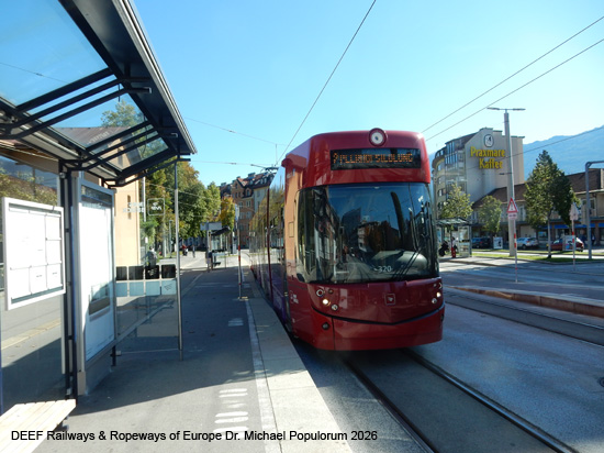 Straßenbahn Innsbruck Tramway Tram Tirol Österreich