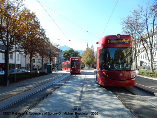 Straßenbahn Innsbruck Tramway Tram Tirol Österreich