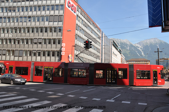 Straßenbahn Innsbruck Tramway Tram Tirol Österreich