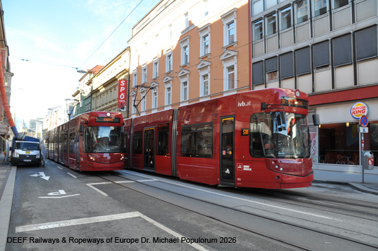 Straßenbahn Innsbruck Tramway Tram Tirol Österreich