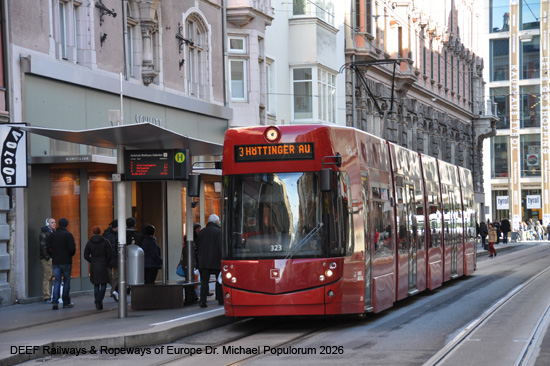 Straßenbahn Innsbruck Tramway Tram Tirol Österreich