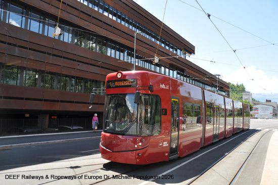 Straßenbahn Innsbruck Tramway Tram Tirol Österreich