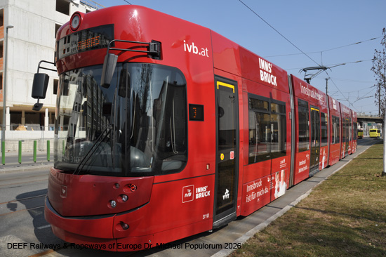 Straßenbahn Innsbruck Tramway Tram Tirol Österreich