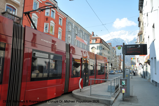 Straßenbahn Innsbruck Tramway Tram Tirol Österreich