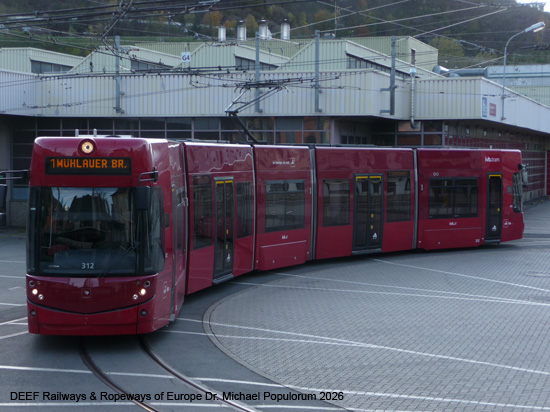 Straßenbahn Innsbruck Tramway Tram Tirol Österreich