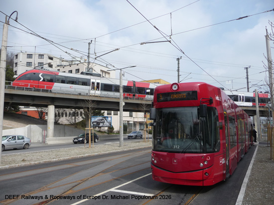 Straßenbahn Innsbruck Tramway Tram Tirol Österreich