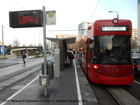 Straßenbahn Innsbruck Tramway Tram Tirol Österreich