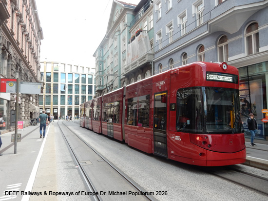 Straßenbahn Innsbruck Tramway Tram Tirol Österreich