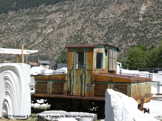 Laaser Marmorbahn Laas Vinschgau Talbahn Lost Place Südtirol