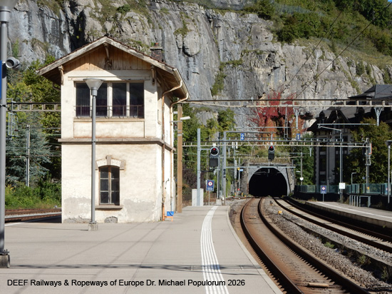 Tonkin Linie Eisenbahn Schweiz Saint-Maurice Saint-Gingolph Évian-les-Bains