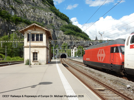 Tonkin Linie Eisenbahn Schweiz Saint-Maurice Saint-Gingolph Évian-les-Bains