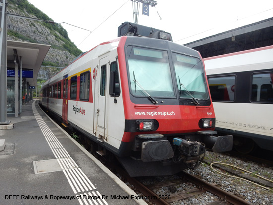 Tonkin Linie Eisenbahn Schweiz Saint-Maurice Saint-Gingolph Évian-les-Bains