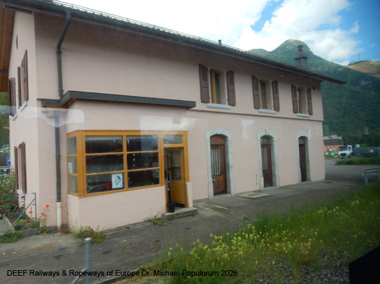 Tonkin Linie Eisenbahn Schweiz Saint-Maurice Saint-Gingolph Évian-les-Bains