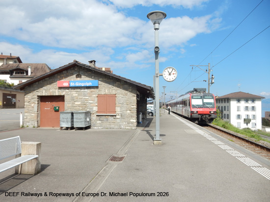 Tonkin Linie Eisenbahn Schweiz Saint-Maurice Saint-Gingolph Évian-les-Bains