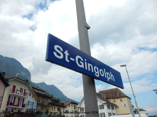 Tonkin Linie Eisenbahn Schweiz Saint-Maurice Saint-Gingolph Évian-les-Bains
