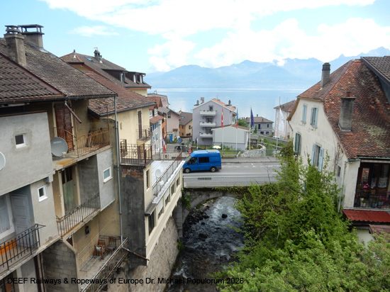 Tonkin Linie Eisenbahn Schweiz Saint-Maurice Saint-Gingolph Évian-les-Bains