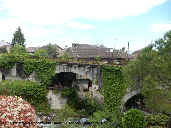 Tonkin Linie Eisenbahn Schweiz Saint-Maurice Saint-Gingolph Évian-les-Bains