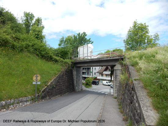Tonkin Linie Eisenbahn Schweiz Saint-Maurice Saint-Gingolph Évian-les-Bains