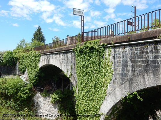 Tonkin Linie Eisenbahn Schweiz Saint-Maurice Saint-Gingolph Évian-les-Bains