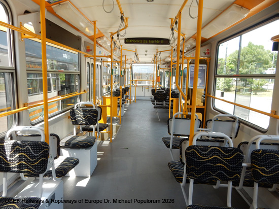Budapest Tram Straßenbahn Ungarn Tramway