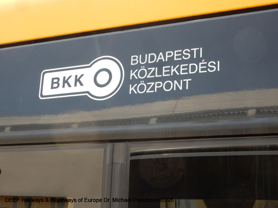 Budapest Tram Straßenbahn Ungarn Tramway
