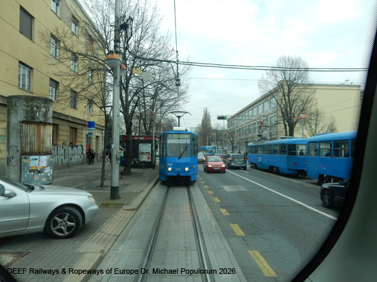 Zagreb Straßenbahn Tramway Tram Kroatien ÖPNV