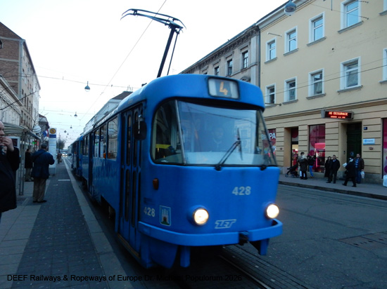 Zagreb Straßenbahn Tramway Tram Kroatien ÖPNV