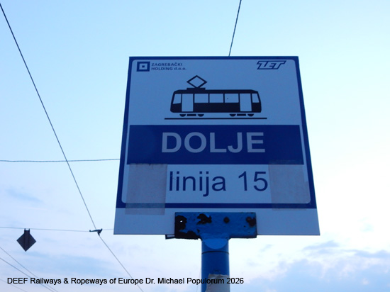 Zagreb Straßenbahn Tramway Tram Kroatien ÖPNV