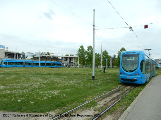 Zagreb Straßenbahn Tramway Tram Kroatien ÖPNV