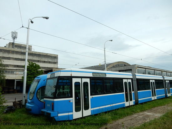 Zagreb Straßenbahn Tramway Tram Kroatien ÖPNV