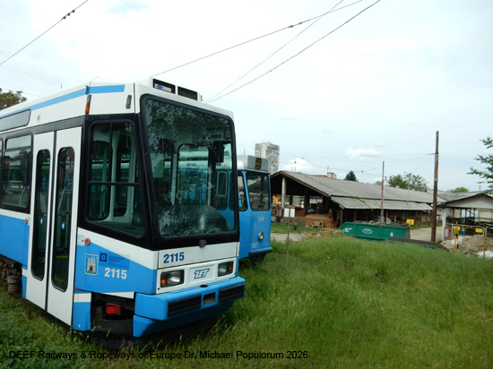 Zagreb Straßenbahn Tramway Tram Kroatien ÖPNV
