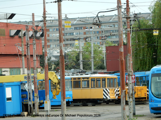 Zagreb Straßenbahn Tramway Tram Kroatien ÖPNV