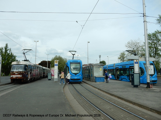 Zagreb Straßenbahn Tramway Tram Kroatien ÖPNV