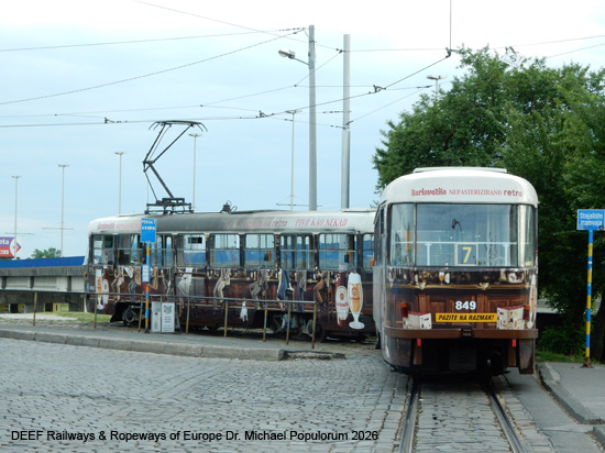 Zagreb Straßenbahn Tramway Tram Kroatien ÖPNV