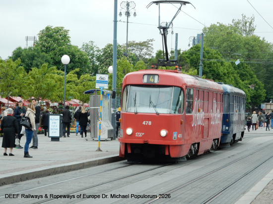 Zagreb Straßenbahn Tramway Tram Kroatien ÖPNV