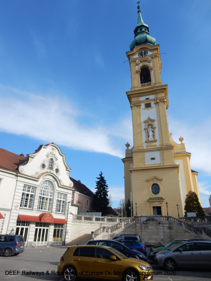 Stockerau Niederösterreich Kirchturm