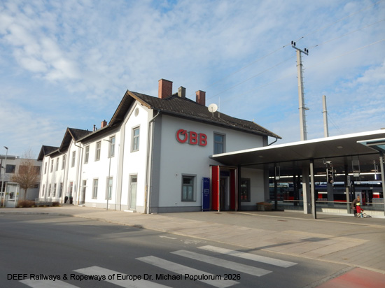 Bahnstrecke Absdorf-Hippersdorf Stockerau Eisenbahn Österreich